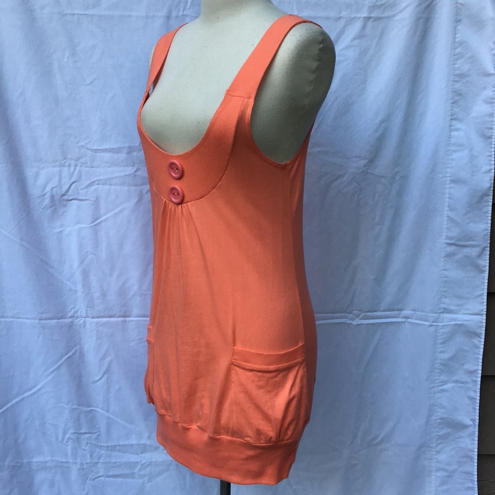 Coral Jumper Dress